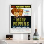 locandina del film di mary poppins