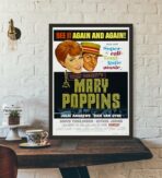 locandina del film di mary poppins