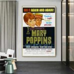 locandina del film di mary poppins