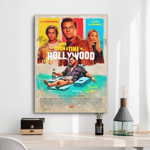 locandina del film cera una volta a hollywood