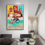 locandina del film cera una volta a hollywood