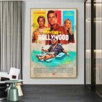 locandina del film cera una volta a hollywood