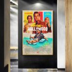 locandina del film cera una volta a hollywood
