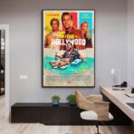 locandina del film cera una volta a hollywood