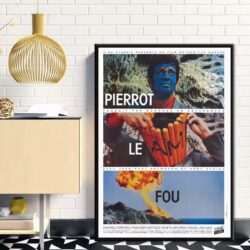 poster film pierrot le fou 1
