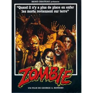 locandina del film zombie