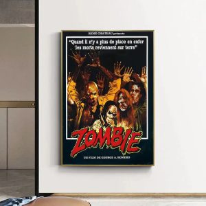 locandina del film zombie