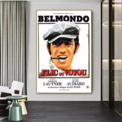 poster di poliziotto o delinquente