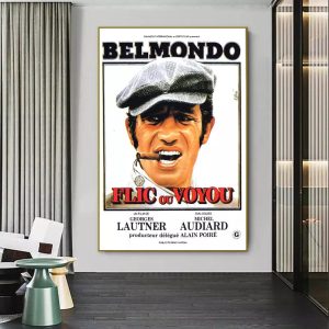 poster di poliziotto o delinquente