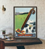 poster font remeu vintage 1