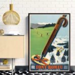 poster font remeu vintage 1