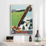 poster font remeu vintage 1