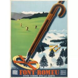 poster font remeu vintage 1