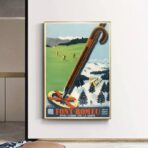 poster font remeu vintage 1