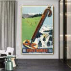 poster font remeu vintage 1