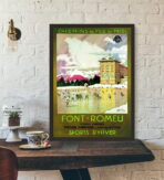 poster vintage font remeu 1