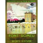 poster vintage font remeu 1