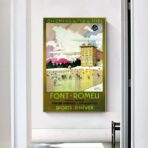 poster vintage font remeu 1