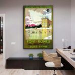 poster vintage font remeu 1