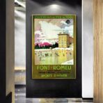 poster vintage font remeu 1