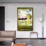 poster vintage font remeu 1