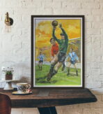 poster di calcio vintage 2