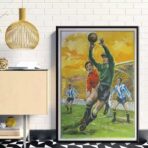 poster di calcio vintage 2