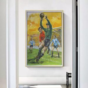 poster di calcio vintage 2