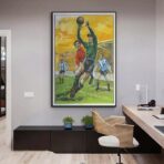 poster di calcio vintage 2