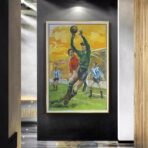 poster di calcio vintage 2