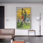poster di calcio vintage 2