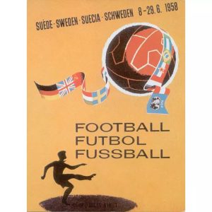 poster di calcio vintage 1