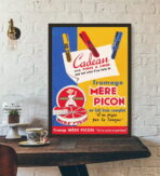 poster formaggio vintage 1