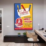 poster formaggio vintage 1