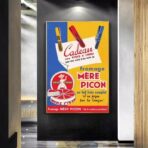 poster formaggio vintage 1