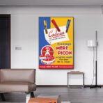 poster formaggio vintage 1