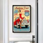 poster garage vintage