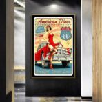 poster garage vintage