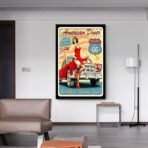 poster garage vintage