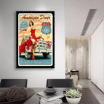 poster garage vintage