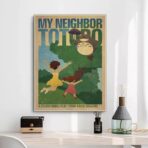 poster ghibli vintage