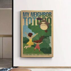 poster ghibli vintage