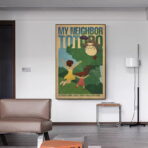 poster ghibli vintage