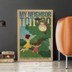 poster ghibli vintage