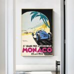 poster gran premio monaco 1933