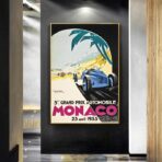 poster gran premio monaco 1933