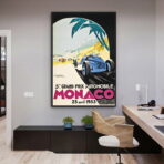 poster gran premio monaco 1933