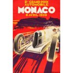 poster gran premio monaco