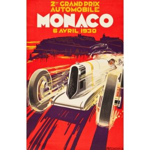 poster gran premio monaco