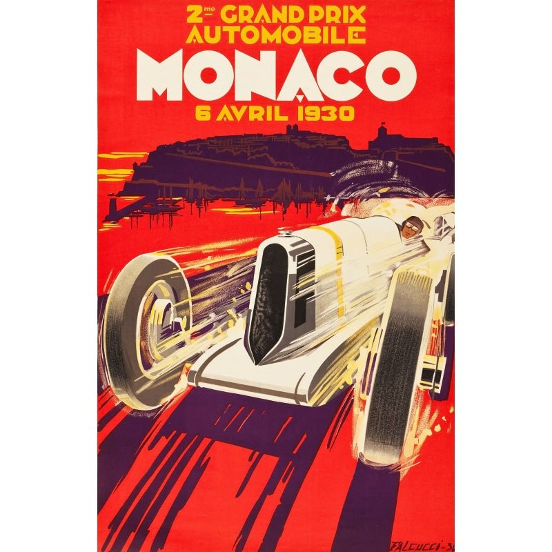 poster gran premio monaco poster gran premio monaco